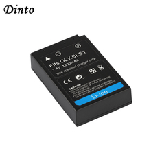 Dinto 1pc 1800mAh PS-BLS1 BLS-1 BLS1 BLS 1 Li-ion Camera Battery Pack for Olympus EVOLT E-400 E-410 E410 E-420 E-450 E-600 2024 - buy cheap