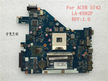 Free shipping MBR4L02001 PEW71 L01 LA-6582P notebook NV55C motherboard For Acer Aspire 5742 5742G Motherboard 100% Fully tested 2024 - buy cheap