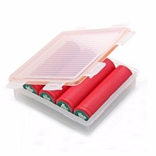 Caixa de plástico rígido para armazenamento, caixa organizadora para bateria de 4x18650 2024 - compre barato