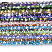4mm Czech Ab Color Loose Round Glass Beads for Bracelet Making Women Diy Accessories Perles Faceted Spacer Crystal Beads Z155 2024 - buy cheap