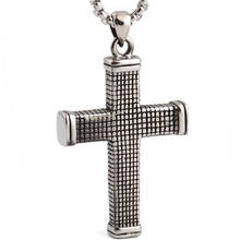 316L Stainless Steel fashion jewelry Gothic Cross Pendant necklace for Men 2024 - buy cheap