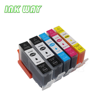 Cartuchos para impressora elétrica, 5 peças, compatíveis com hp photosmart 364, 5510, 5520, 5515, 5524, 6510, 6520 e-all-in-one 2024 - compre barato