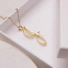 Special Initial J Letter Necklace Letter J Name Letter Necklace for Couples Pendant Jewelry Gifts 2024 - buy cheap
