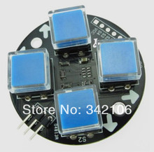 Free Shipping!!!  5pcs four touch switch / button module independent / AD key module 2024 - buy cheap