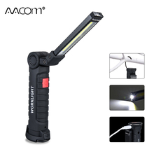 Rechargeable LED Work Light 800 Lumen 5W 10W Portable LED Spotlight Worklight Magnetic Base 5 Modes IP44 Handheld Flashlight 2024 - buy cheap