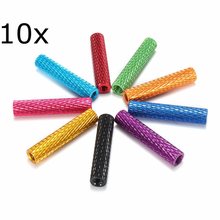 SULEVE New 10Pcs/Set M3AS5 M3 25mm Aluminum Alloy Knurled Standoff Anodized Spacer Multi-color colourful Red Pink Purple Blue 2024 - buy cheap