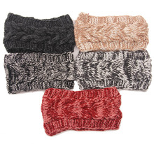 women knot knit headband bow crochet turban head wrap hair accessories women cable decoration womens crochet earwarmer 120pcs 2024 - buy cheap