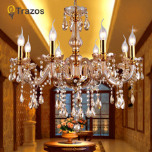 Crystal Ceiling Chandelier Home For Living Dining Room Lamp Indoor Home Decoration Bedroom Lights Crystal LED Lamp 2024 - buy cheap