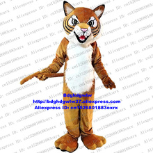 Brown Wildcat Wild Cat Caracal Lynx Catamount Bobcat Mascot Costume Character Large-scale Activities Walking Street zx613 2024 - buy cheap