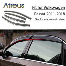 Atreus 1 Набор ABS для 2018 2017 2016-2011 VW Volkswagen Passat аксессуары для автомобиля вентиляционные солнечные дефлекторы защита от дыма окно дождевой козырек 2024 - купить недорого