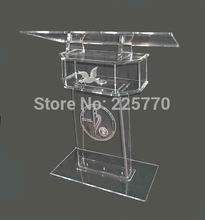 free shipping Hot sale Customized Acrylic Church Lectern / Pulpit / Lectern / Podium church pulpit 2024 - buy cheap