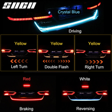 SNCN-tira de luz LED dinámica para maletero de coche, luces traseras tipo cinta para Audi A3 A4 B6 B8 B7 B5 A6 C5 C6 Q5 A5 Q7 TT A1 S3 S4 S5 S6 Q3 2024 - compra barato