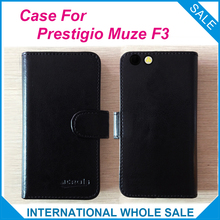 ¡Caliente! 2016 Prestigio Muze F3 caso 6 colores de cuero de alta calidad funda exclusiva para Prestigio Muze F3 cubierta de la bolsa del teléfono de seguimiento 2024 - compra barato