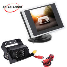 TFT LCD Car Monitor 3.5" Rear View Camera Backup Camera  Backup Camera for Bus Parking Reverse Monitor  Auto TV car Screen 2024 - buy cheap