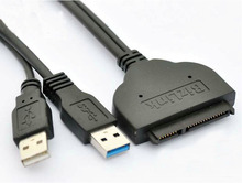 USB 2,5 для ноутбука 22 P 3,0 "SSD HDD жесткий диск SATA 3 адаптер конвертер кабель 2024 - купить недорого