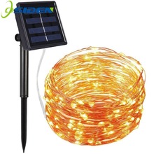 Solar LED Strings Christmas Light Waterproof  7M 12M 22M Copper Wire Lamp For Outdoor Garden Christmas Decoration Party Lights 2024 - buy cheap