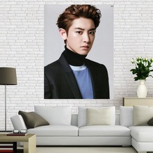 Póster de lona personalizado exo Park Chanyeol, 60x90cm, tejido para el hogar, póster de pared, Impresión de tela de seda 2024 - compra barato