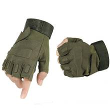 2018 тактические перчатки армия Пейнтбол Airsoft Спорт на открытом воздухе стрельба полный палец перчатки боевые доспехи, защита, Для мужчин G 2024 - купить недорого