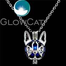 GLOWCAT-difusor de aceite esencial para aromaterapia, jaula de cuentas para cachorros de Boston Terrier, suministros de joyería, K690 2024 - compra barato