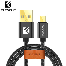 Кабель Micro USB Type C FLOVEME для Samsung Xiaomi, кабель для быстрой зарядки и передачи данных для iPhone, Huawei 2024 - купить недорого