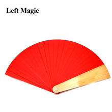 Abanico mágico de cuatro colores que cambia de Color, trucos de magia de mago, accesorios para trucos en escenario, ilusión de aproximación, G8225 2024 - compra barato