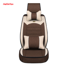 HeXinYan Universal Flax Car Seat Covers for Acura all models RDX TLX RL RLX TLX-L TL ZDX ILX CDX auto accessories car styling 2024 - buy cheap