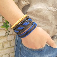 29 Style! Bracelets & Bangles Mens Leather Bracelets Pulseira Masculina Jewelry Charm Bileklik Pulseiras Boyfriend Girlfriend 2024 - buy cheap