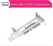 New 8CM Half Full High Proflie Bracket four Ports baffle for 2U Intel x540-T2 PCI-E 10G WIFI Card 2024 - buy cheap