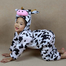 Children's Day Cartoon Kids Animal Costume Cosplay Clothing cows Halloween Animals Costumes Jumpsuit for Boy Girl Jumpsuit 2024 - buy cheap