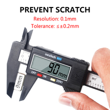 Accurately 150mm Electronic Digital Caliper 6 Inch Carbon Fiber Vernier Caliper Gauge Micrometer Measuring Tool Digital Ruler 2024 - buy cheap