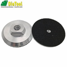 SHDIATOOL 2pcs 4inch Aluminum Base Back Pads for Polishing Pads Sanding Discs Abrasive Disc  M14 Thread  100mm Backer Pad 2024 - buy cheap
