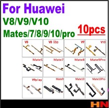 10pcs atacado Poder Botão de Volume chave Cabo Flex Para Huawei honor 10 V9 jogar Companheiro S 7 8 9 10 Pro Substituição de Peças de Reparo 2024 - compre barato