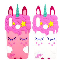 Phone Cases For Huawei Honor 10 Lite Case Silicone Soft 3D Cute Cartoon Horse Unicorn Case For Huawei Honor 10 Lite 10lite Coque 2024 - buy cheap