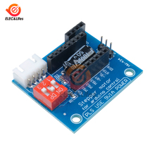 1 pçs a4988 drv8825 3d impressora stepper driver motor de controle extensão escudo placa para arduino diy eletrônico 2024 - compre barato