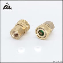 PCP Paintball High Pressure Connector Female Fill Hose Charging Fitting 8MM Female Quick Disconnect Thread M10*1 copper 2pcs 2024 - buy cheap
