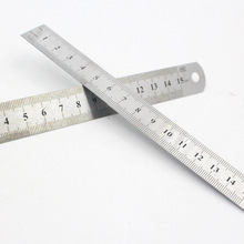 2pcs Sewing Foot Sewing 15cm 20cm 30cm Stainless Steel Metal Straight Ruler Ruler Tool Precision Double Sided Measuring Tool 2024 - buy cheap