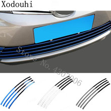 Car Body Protect Detector Trim Front Up Racing Grid Grill Grille Hoods Bumper 4pcs For Toyota Corolla Altis 2017 2018 2019 2024 - buy cheap