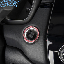 Cubierta decorativa para interruptor de llave de encendido de coche, cubierta para Mitsubishi Asx Outlander Lancer EX Pajero Evolution Eclipse Grandis 2024 - compra barato