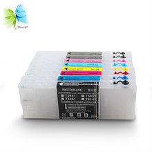 Winnerjet cartucho de tinta recarregável vazio, 8 cores, 300ml/pc, com chip compatível com impressora epson 4000 2024 - compre barato