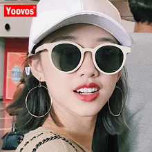 Yoovos 2021 New Round Vintage Sunglasses Women/Men Classic Street Beat Glasses Men Sun Glasses Retro Driving Oculos De Sol UV400 2024 - buy cheap