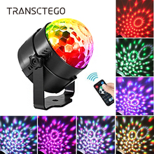 USB Led Disco Ball Light Party Lamp 5V 3W DJ Dance Sound Activated Portable Stage Lamps For Car Xmas Birthday Disco Party Light 2024 - buy cheap