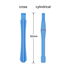 82mm Cross / Cylindrical light Blue Spudger Plastic Pry Tool Crowbar Opening Tools  for iPhone Screen Diy Fix 1000pcs /lot 2024 - buy cheap