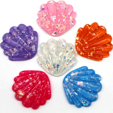 42*38mm resin shell 10pcs DIY handmade materials home decoration accessories pendant sequins fashion 2024 - buy cheap