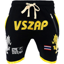 VSZAP-pantalones cortos de póker Guerrero, artes marciales mixtas, Lucha, deporte, fitness, correr dispersos, Lobos 2024 - compra barato