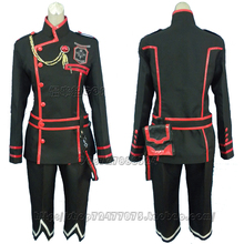 Anime D.Gray-man Allen Walker, negro y rojo, disfraz completo de Cosplay con bolsa, traje de lujo hecho a medida 11 2024 - compra barato
