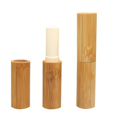12pcs/lot  5g Natural  Bamboo Lipstick Tube Empty Container Lipgloss DIY Container Lip Balm Tubes 2024 - buy cheap