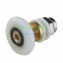 1pcs 25mm 27mm shower room bathroom, large bearing, waterproof and rust-proof nylon copper core, eccentric bias bearing pulley 2024 - buy cheap