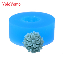 H093YL 12.4mm Flower Silicone Mold - Sugarcraft, Cake Decorating, Fondant, Gum Paste, Chocolate, Candy, Resin Jewelry, Food Safe 2024 - buy cheap