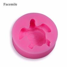 Facemile DIY Sea Turtle Cake Decorating Tools Fondant Chocolate Pudding Silicone Cake Mold Baking Tools Tortoise Pastry Soap 2024 - buy cheap