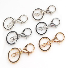 5pcs 33mm Key Ring Popular Classic Plated Lobster Clasp Key Hook Chain Jewelry Making For Keychain DIY 2024 - buy cheap